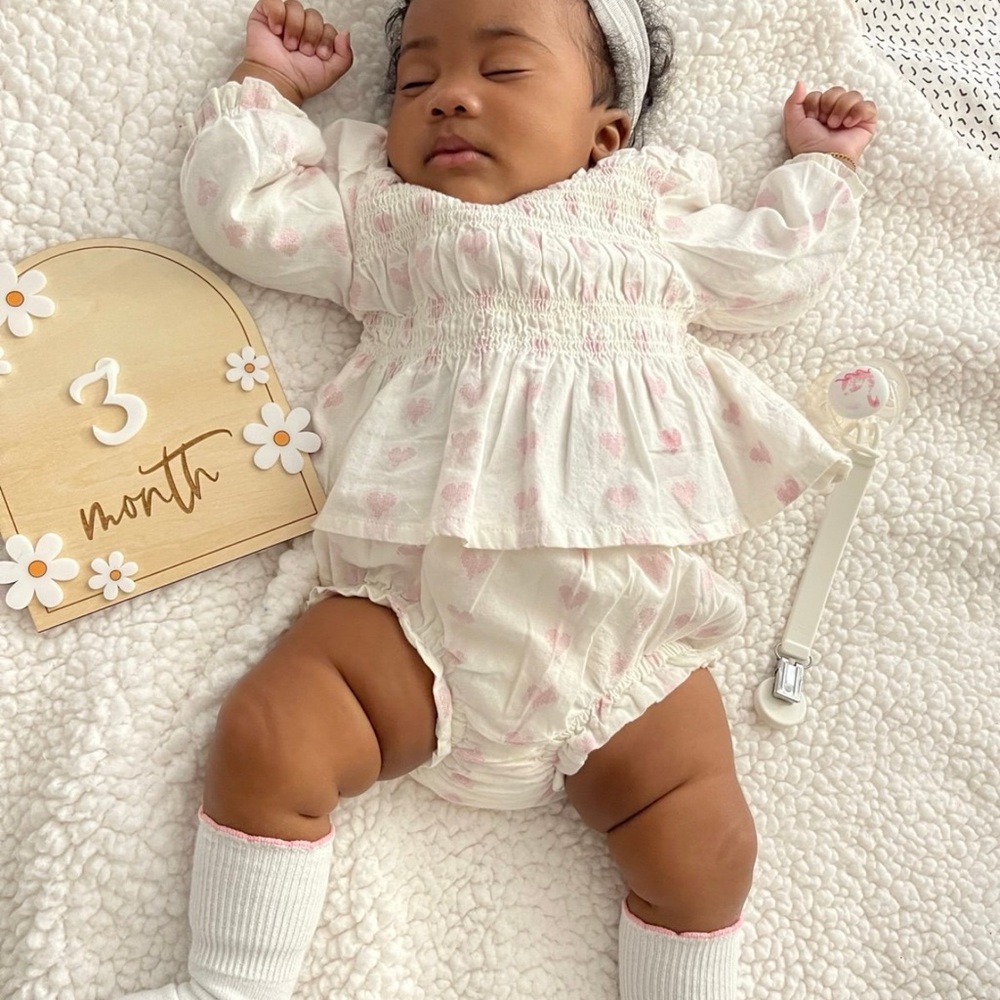Adorable Pink Baby Outfit